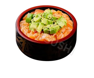 Chirashi tartare de saumon